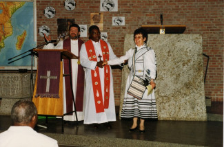 Erster Partnerschaftsgottesdienst 1991